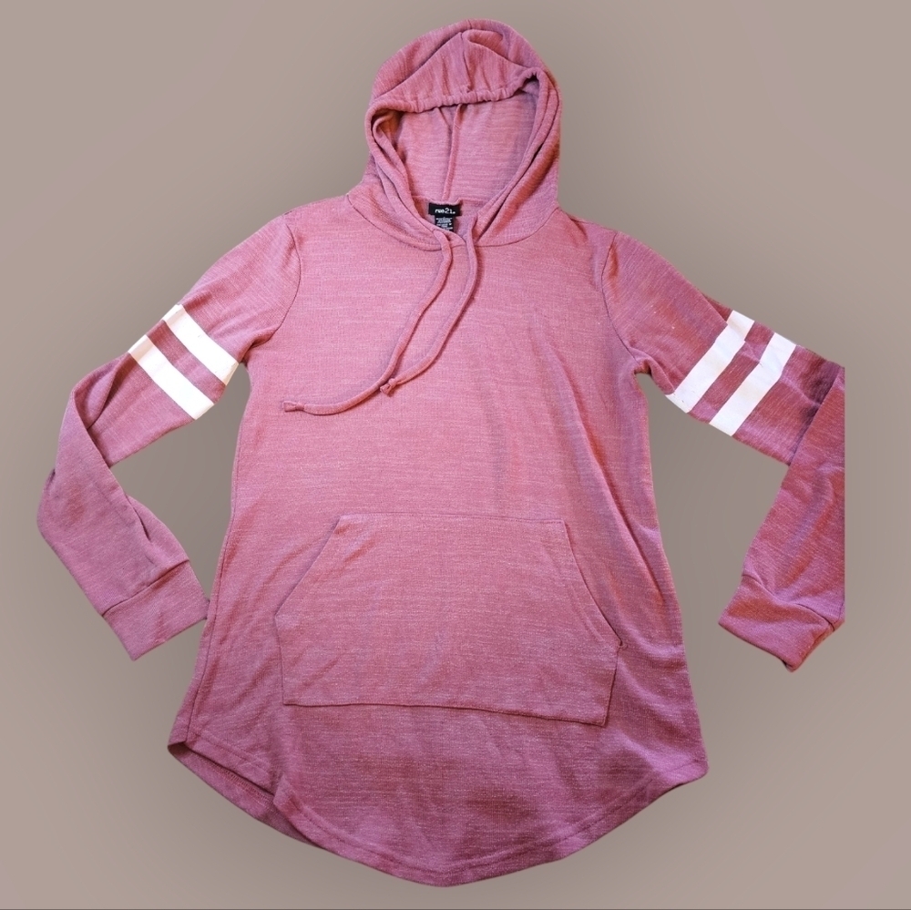 Rue21 - Mauve Varsity Hoodie Size Small